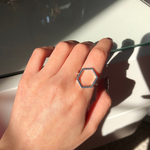 Geometric Rings Set 🔲 - Picture 4 of 5